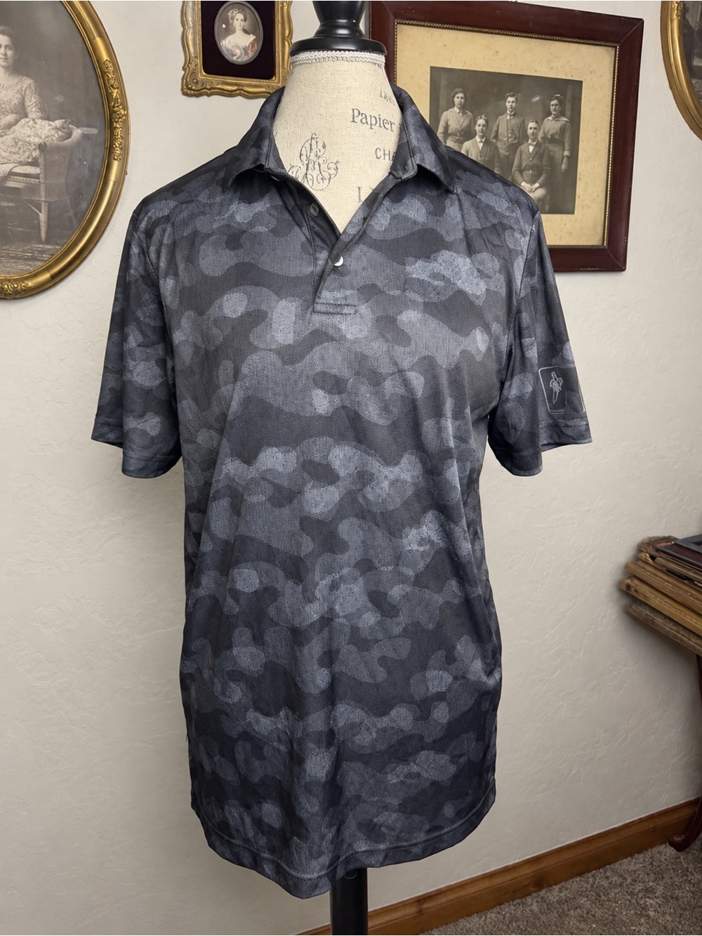 PGA Tour Men’s Camo Golf Polo